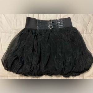Balloon Style Mini Skirt